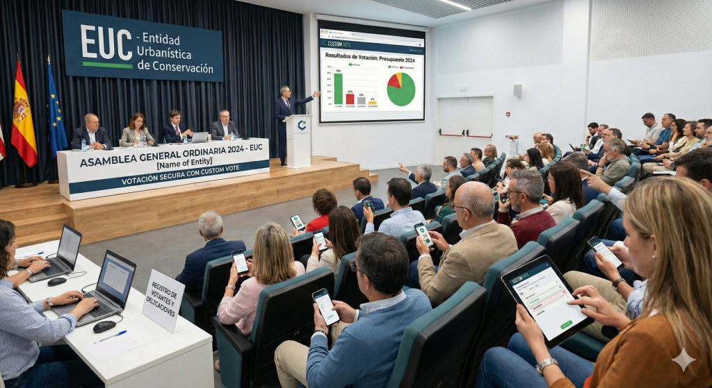 Votación en Entidades Urbanísticas: Modernización y Transparencia