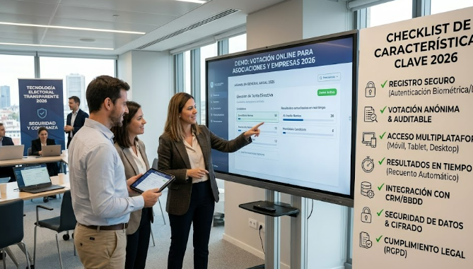 Demo de votacion online para asociaciones y empresas: checklist para pedir presupuesto sin perder tiempo